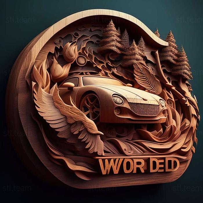 3D модель Need for Speed World Онлайн игра (STL)